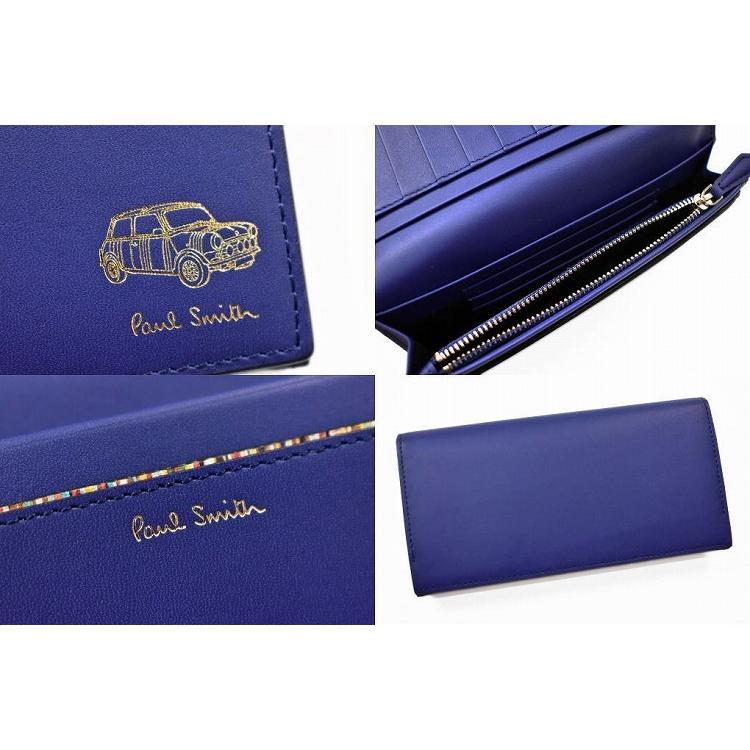 Paul Smith ポールスミス 長財布 財布 メンズ ブランド ミニエンボス 