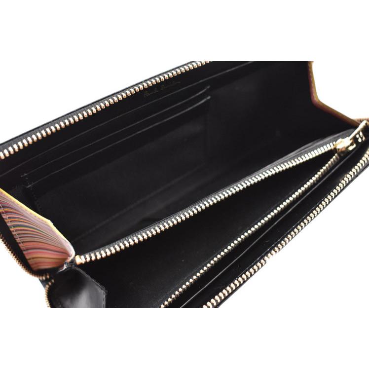 Paul Smith（ポール・スミス） 財布 メンズ 長財布 小さめ ラウンド