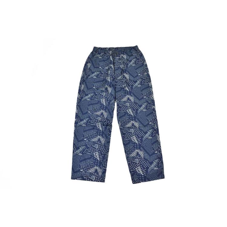 パジャマ メンズ ポールスミス バンダナ Bandana プリント 長袖 ロングパンツ 前開き 上下 セット ホームウェア M L LL 紺 ネイビー プレゼント ギフト 父の日