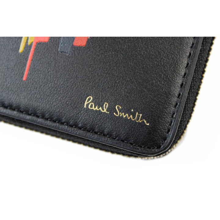 Paul Smith（ポール・スミス） 財布 メンズ 二つ折り ラウンド