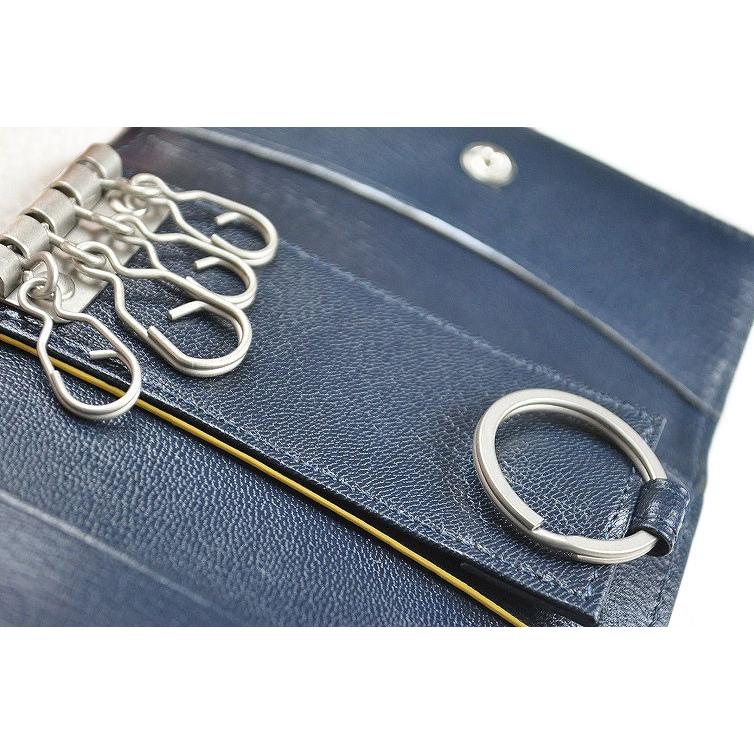 Paul Smith（ポール・スミス） キーケース ネイビー カラーフラッシュ