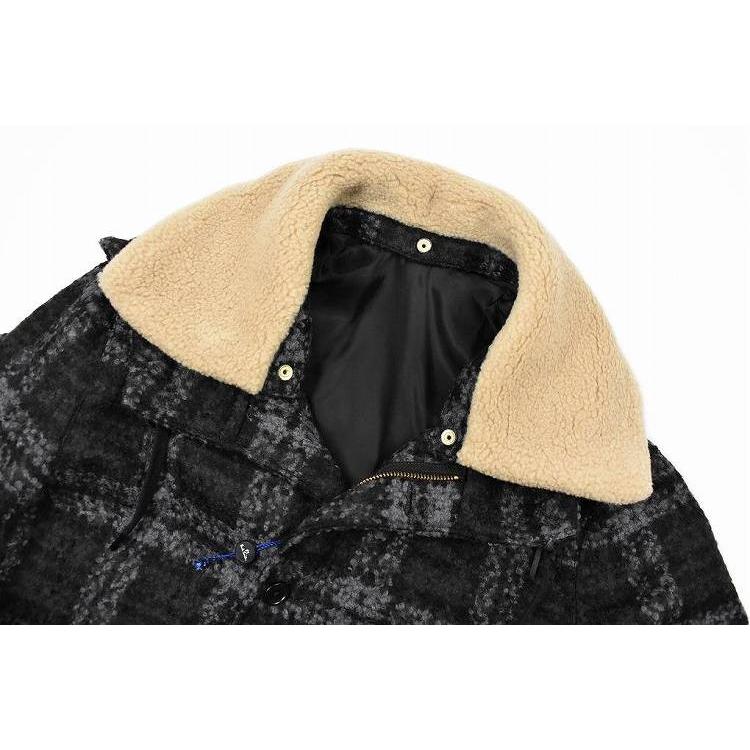 Paul Smith（ポール・スミス） コート メンズ ボア付 フード × 起毛