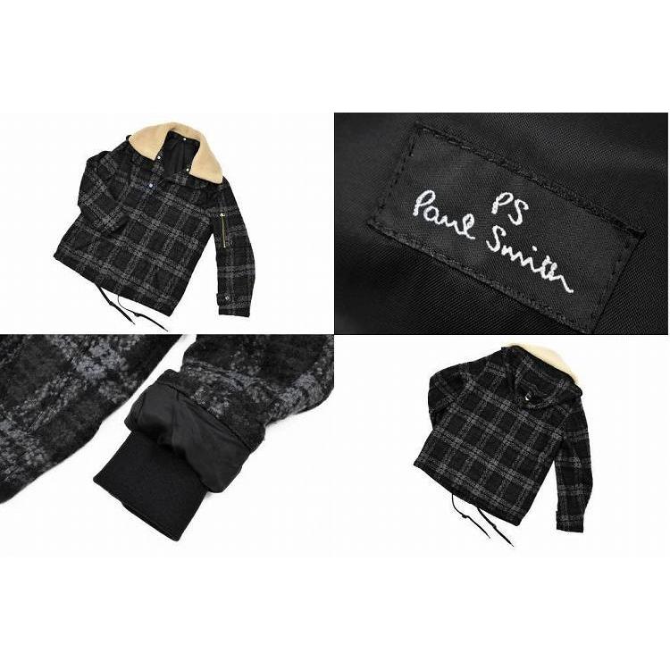 Paul Smith（ポール・スミス） コート メンズ ボア付 フード × 起毛