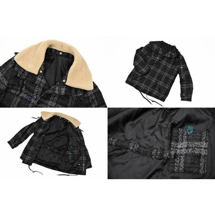 Paul Smith（ポール・スミス） コート メンズ ボア付 フード × 起毛