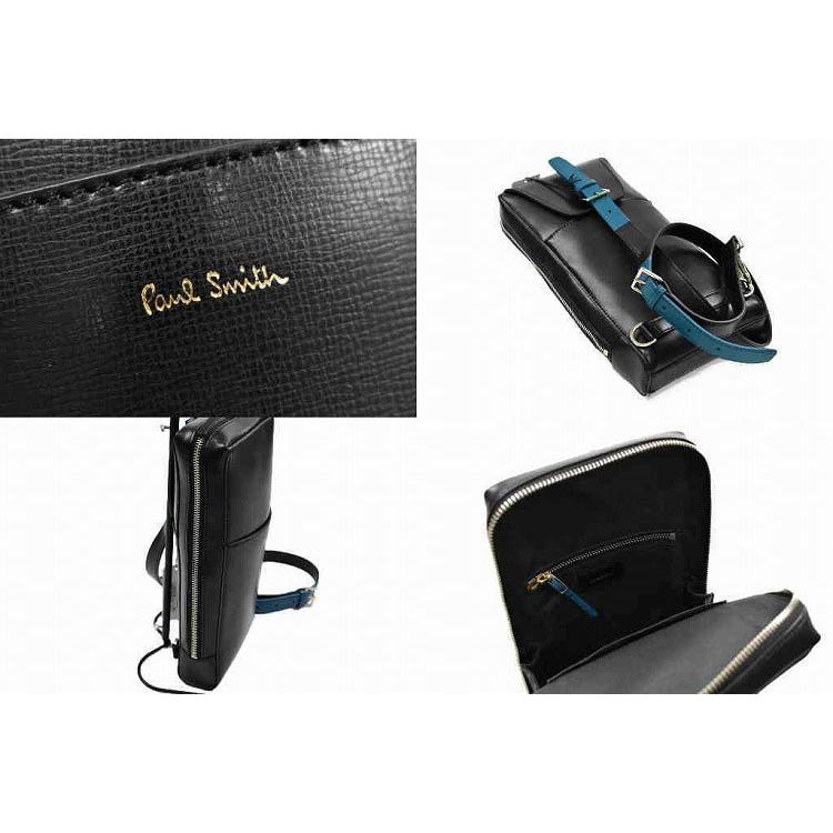 ポールスミス ボディバッグ バッグ メンズ ブランド Paul Smith カラードチップ レザー 黒 ブラック ブルー 男性 紳士 斜め掛け 正規品 新品 60 W2135 Selectshop Season 通販 Yahoo ショッピング