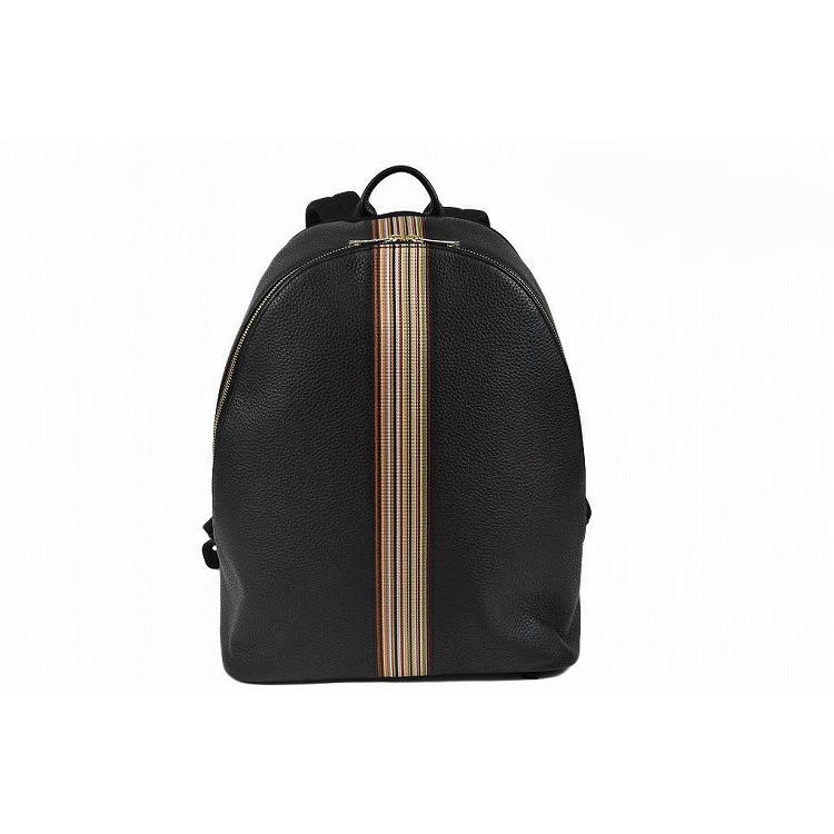 ポールスミス リュック リュックサック バッグ メンズ ブランド Paul Smith レザー マルチストライプ ブラック 黒 男性 紳士 本革 60 W3776 Selectshop Season 通販 Yahoo ショッピング