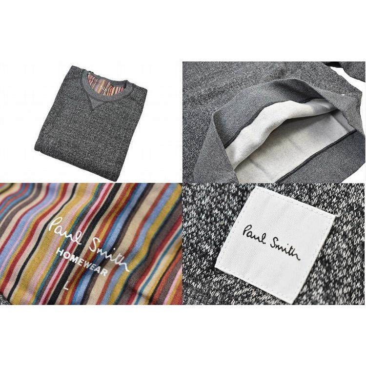 ポールスミス ルームウェア メンズ ブランド Paul Smith スウェット 長袖 裏起毛 マルチストライプ パジャマ ホームウェア トップス M L Ll グレー 男性 紳士 60 W09 Selectshop Season 通販 Yahoo ショッピング