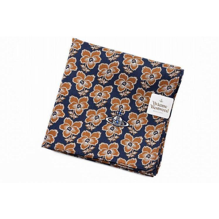 ヴィヴィアン ウエストウッド ハンカチ 1枚 メンズ ブランド ネイビー ブラウン フラワー プリント デザイン 男性 紳士 67 F7319 Selectshop Season 通販 Yahoo ショッピング