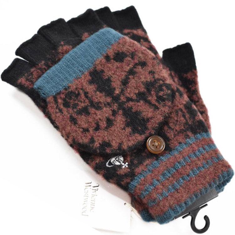 ヴィヴィアンウエストウッド　ニット手袋 Vivienne Westwood ヴィヴィアン ウエストウッド 手袋 メンズ