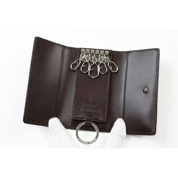 新品未使用 Vivienne Westwood牛革5連キーケース キーリング Vivienne Westwood（ヴィヴィアンウエストウッド） キーケース 5連