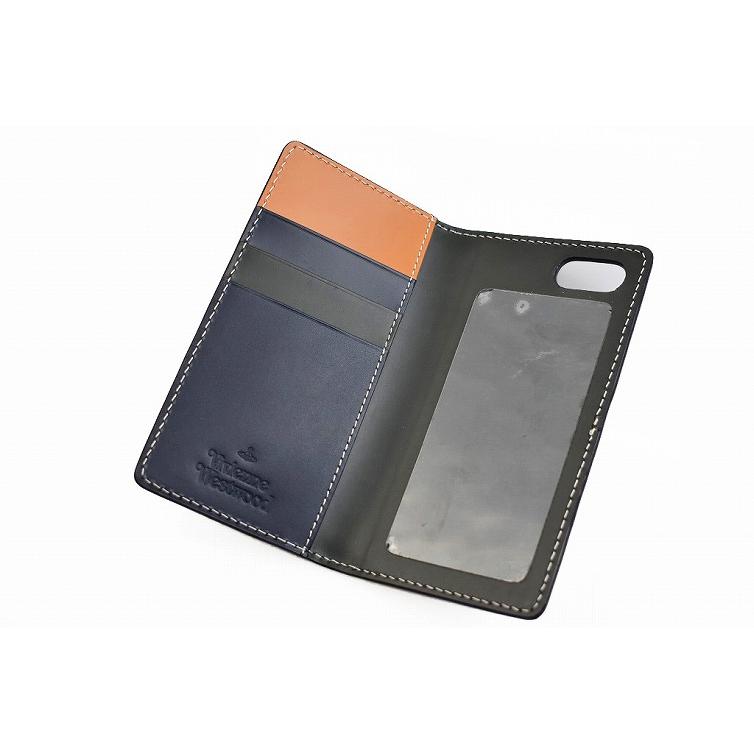 Vivienne Westwood スマホケース iPhone7 iPhone8 手帳型 メンズ