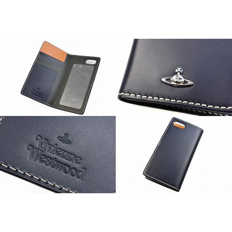 Vivienne Westwood スマホケース iPhone7 iPhone8 手帳型 メンズ