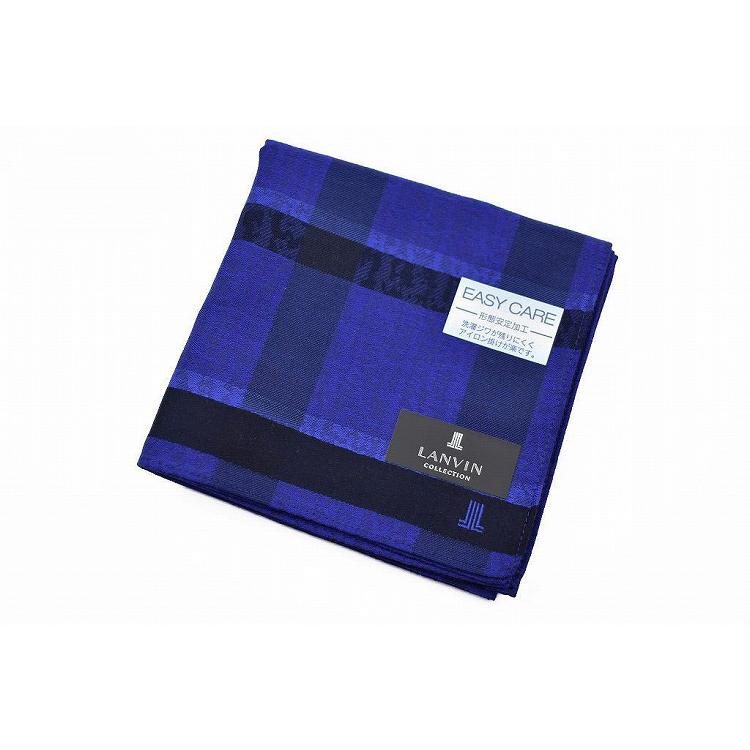 メンズ ハンカチ ランバン コレクション 1枚 ブルー マーブル チェック 男性 紳士 70 F75 Selectshop Season 通販 Yahoo ショッピング