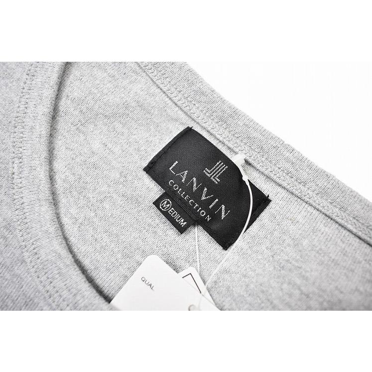 超可爱の L M ルームウェア セット 上下 ロゴ グレー ブランド 綿100 半袖 夏 メンズ パジャマ コレクション ランバン Ll 紳士 男性 パジャマ サイズ Mサイズ Michiganestateplanning Com