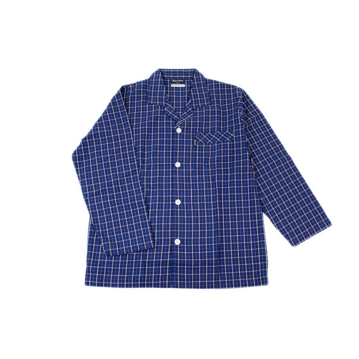 Aquascutum（アクアスキュータム） パジャマ メンズ 長袖 前開き 綿100