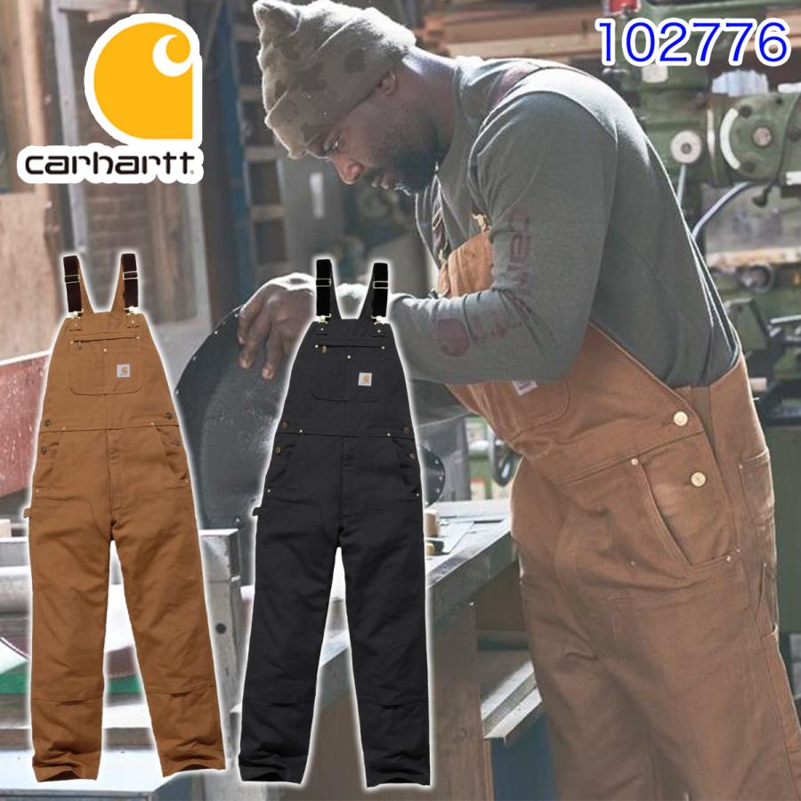 カーハート オーバーオール Carhartt 102776 ダック生地 ビブ 