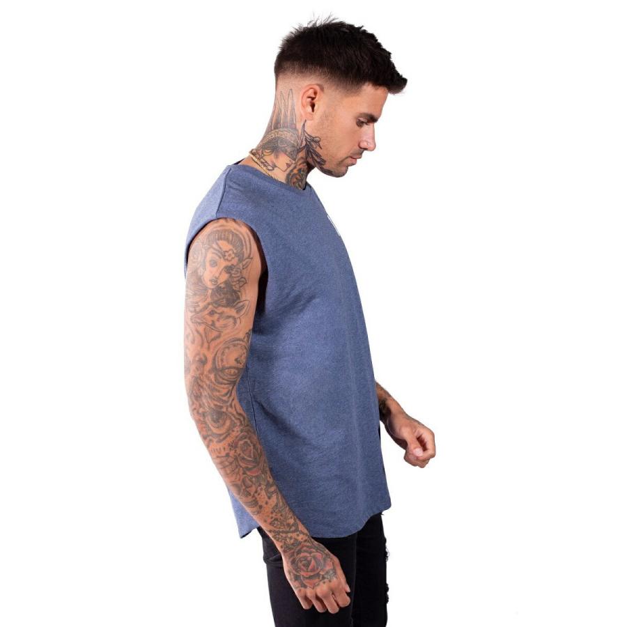 イレブンディグリーズ タンクトップ 11Degrees Core Cut Off Sleeve TShirt スリーブレスTシャツ ブラック