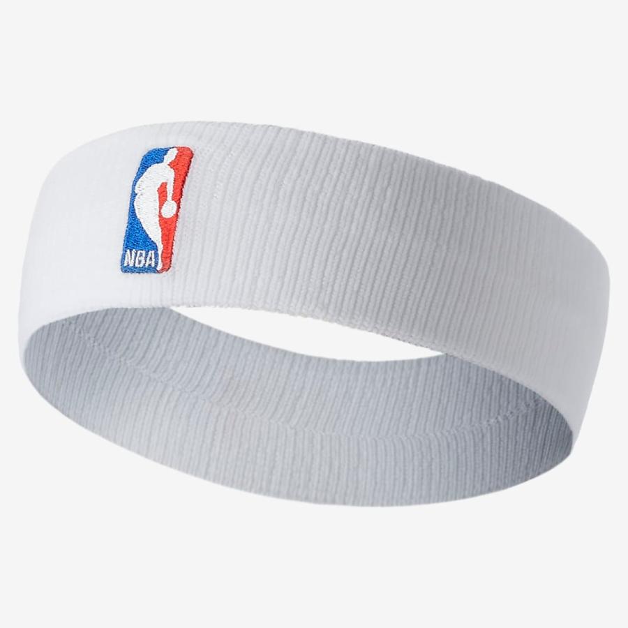ナイキ NIKE ヘッドバンド NBA headband ホワイト ブラック 白 黒 