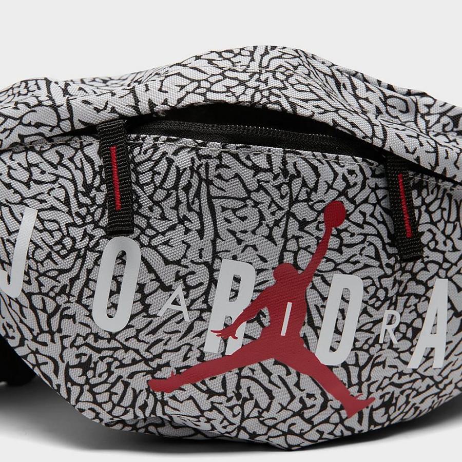 エアジョーダン AIR JORDAN ショルダーバッグ オールオーバー プリント クロスボディ バッグ かばん ウエストバッグ 斜めかけ 通勤