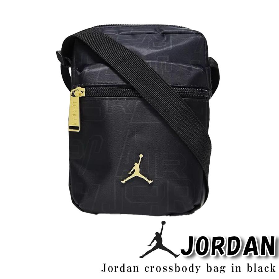 ジョーダン JORDAN Jordan crossbody bag in black クロスボディ バッグ ショルダーバッグ 斜めかけ