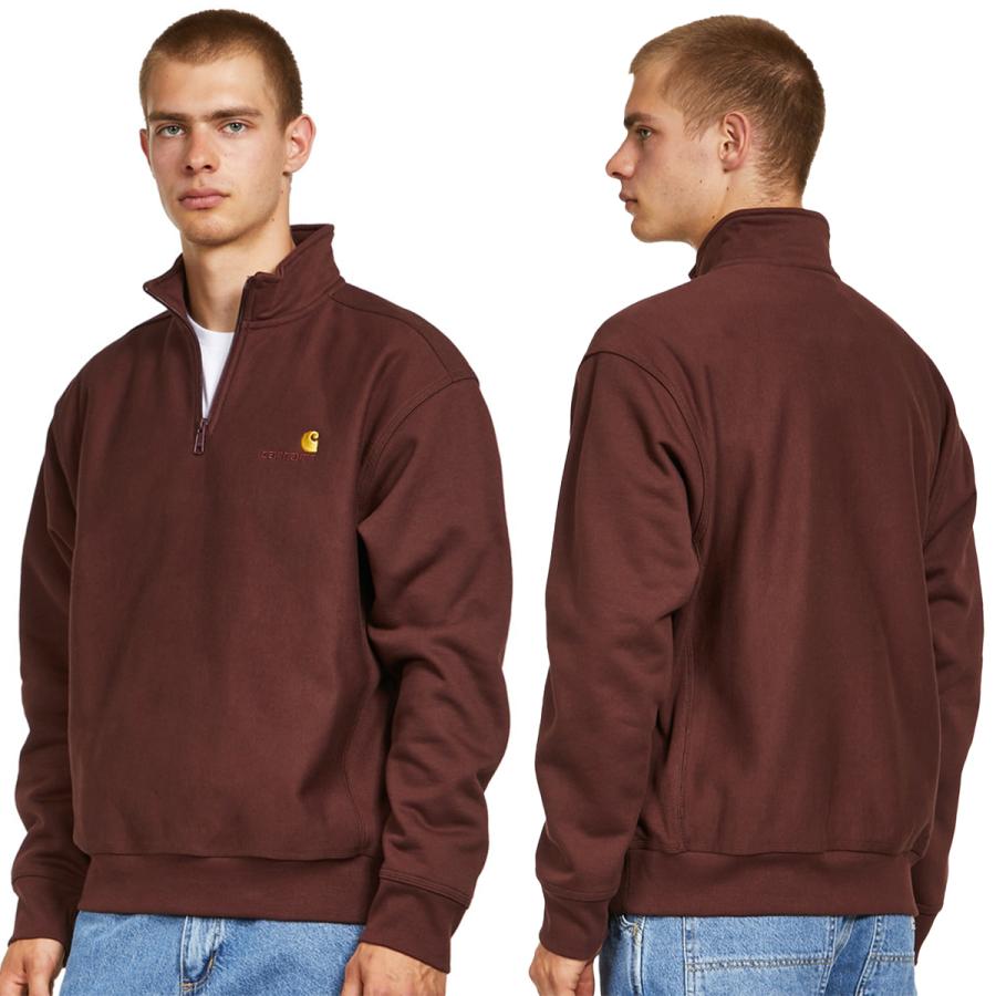 カーハート ハーフジップ スウェット Carhartt WIP Half Zip American 