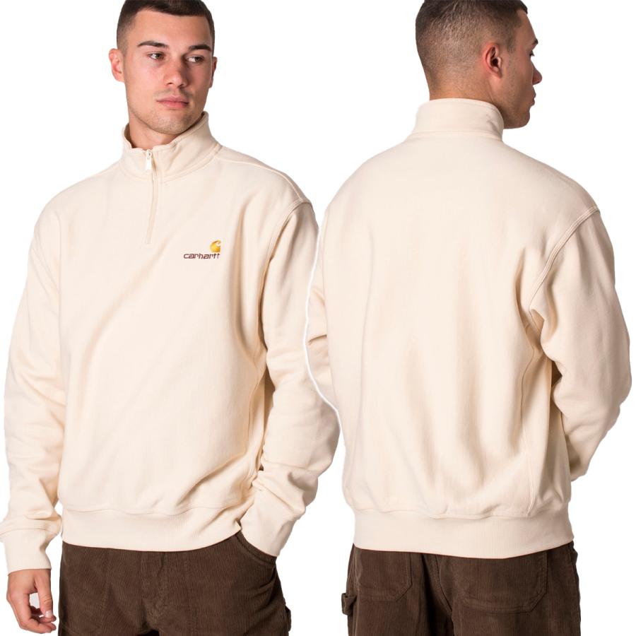 売り切れ必至！ Carhartt HALF ハーフジップスウェット スウェット
