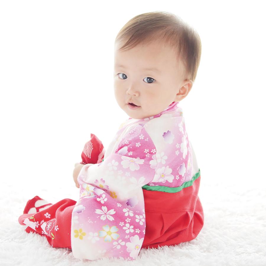 ベビー 赤ちゃん 袴 羽織 はかま 着物 ロンパース 赤 ピンク 男の子 女の子 新生児 お宮参り お食い初め 初節句 七五三 正月 子供服 ベビー服 衣装 コスチューム S S Shop 通販 Yahoo ショッピング
