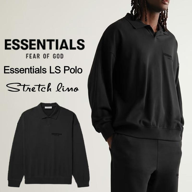 エッセンシャルズ FOG ESSENTIALS ポロシャツ 長袖 オーバーサイズ Essentials LS Polo ブラック メンズ レディース  正規品[衣類] : 180000010035 : WILLS - 通販 - Yahoo!ショッピング