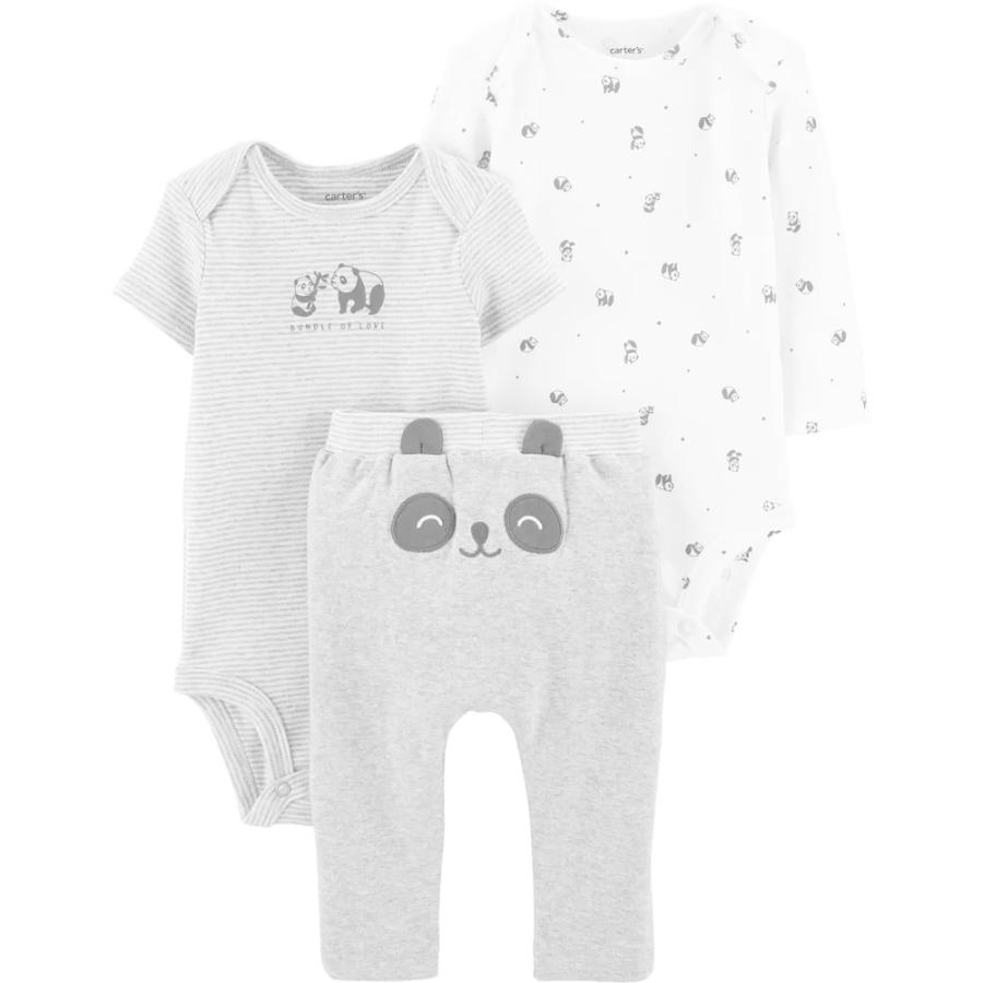 Carter S カーターズ ヘザー アイボリー パンダ ボディスーツ レギンス 3点セット 半袖 長袖 秋服 子供服 ベビー服 赤ちゃん 男の子 女の子 ユニセックス お 1i S S Shop 通販 Yahoo ショッピング