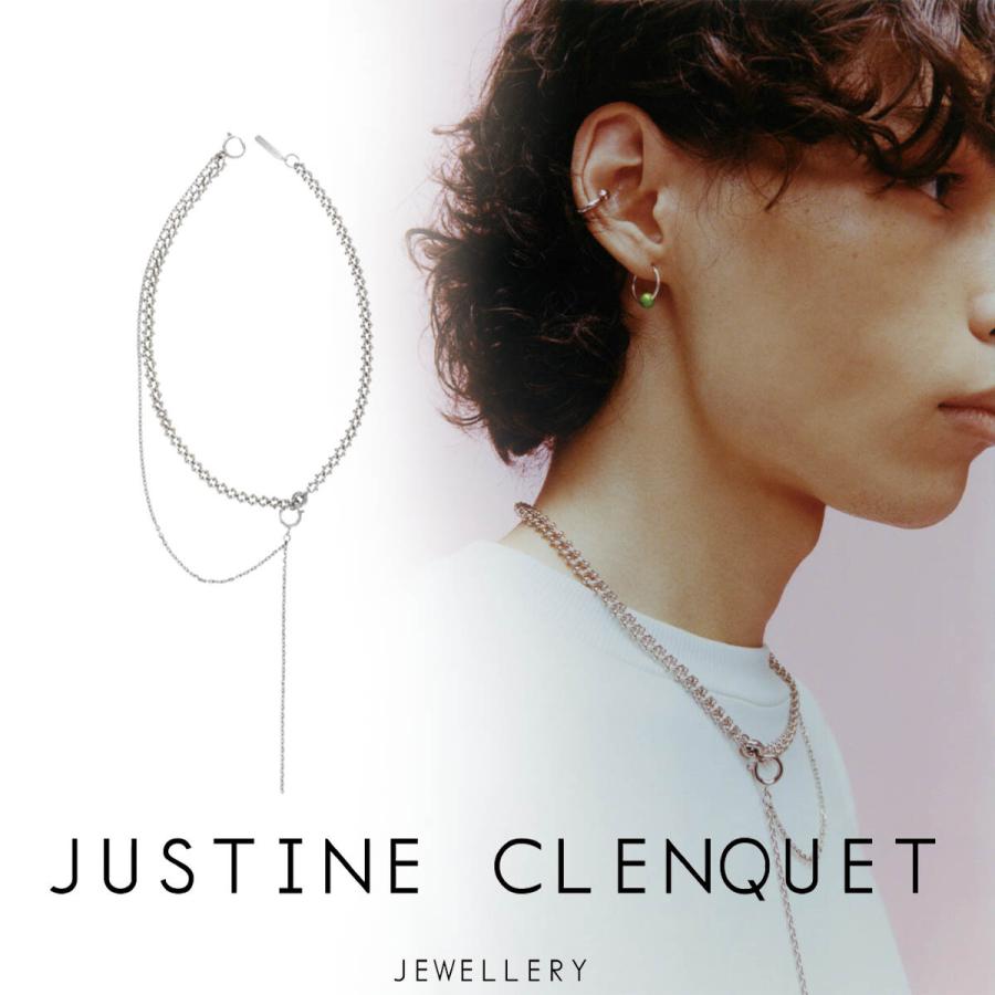 ジュスティーヌクランケ Justine Clenquet アラン ネックレス Alan necklace チョーカー パラジウム レディース メンズ[ アクセサリー] :2000000110049:s.s shop - 通販 - Yahoo!ショッピング
