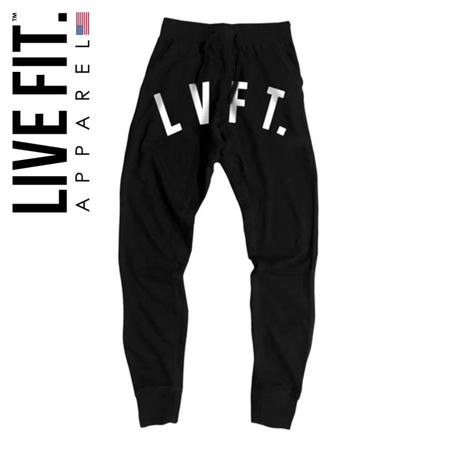 リブフィット LIVE FIT ジョガー パンツ STAMPED JOGGERS トレーニング