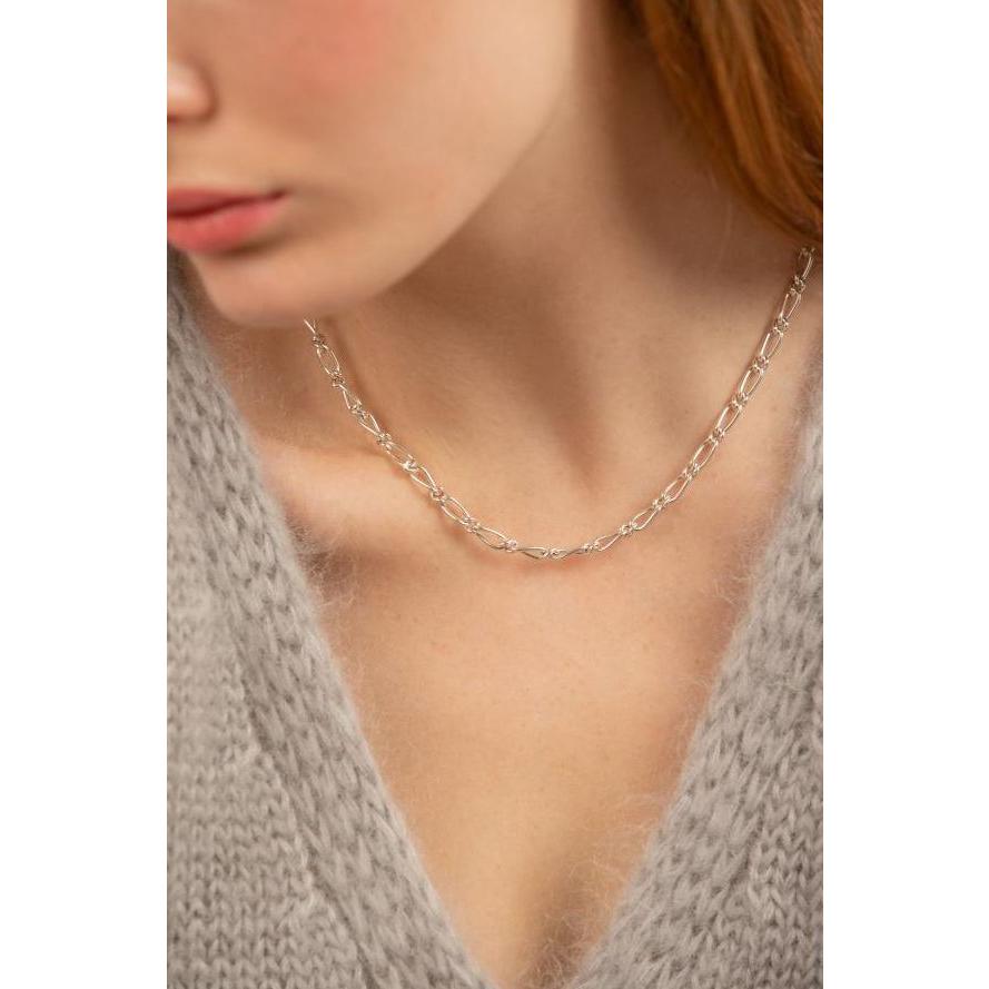 フィリップ オーディベール Philippe Audibert Sarah Collier Chane Maillons Ovales サラ ネックレス ペンダント シルバーメタル Philippeaudibert レ S S Shop 通販 Yahoo ショッピング