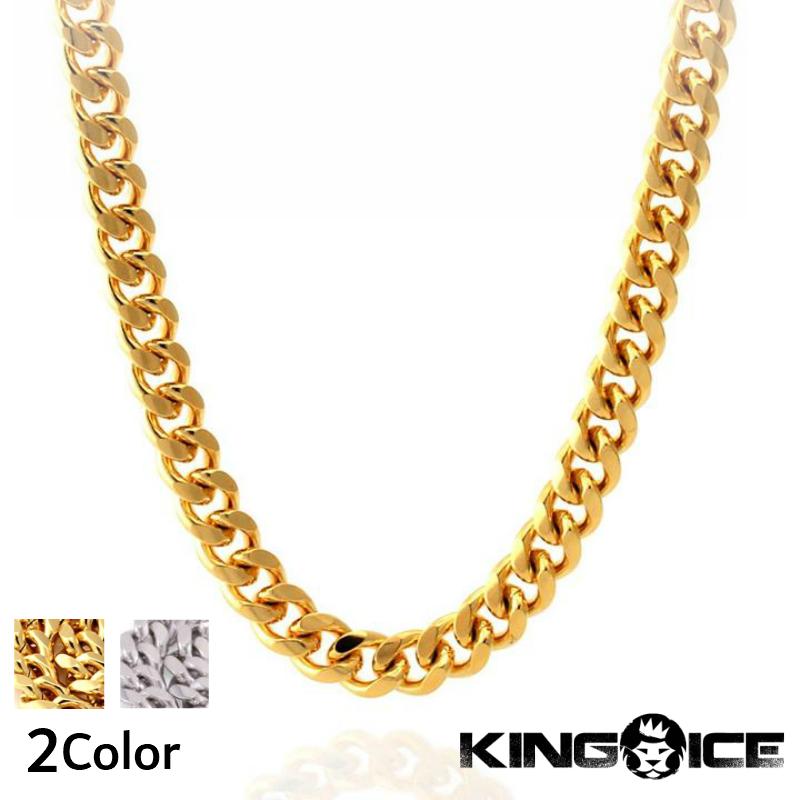 King Ice キングアイス ネックレス 8mm Miami Cuban Chain 14kゴールド 金 シルバー マイアミキューバン チェーン メンズ 人気 アクセサリー S S Shop 通販 Yahoo ショッピング