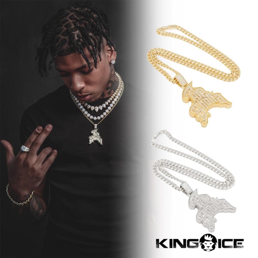 KING ICE キングアイス ネックレス チェーン NLE CHOPPA X KING ICE - TOP SHOTTA NECKLACE  14kゴールド 金 WHITEGOLD ホワイトゴールド 人気[アクセサリー] : 2600000110018 : WILLS - 通販 -