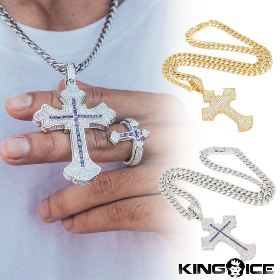 King Ice キングアイス ネックレス チェーン 2pac X King Ice Fleur De Lis Cross Necklace Lサイズ 14kゴールド 金 Whitegold 人気 アクセサリー S S Shop 通販 Yahoo ショッピング