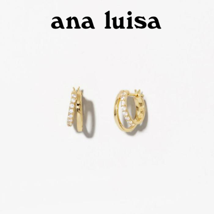 ana luisa アナルイサ ピアス 2個セット TODA 14K ゴールド 金 低刺激性 アクサセリー 誕生日 プレゼント ギフト 贈り物