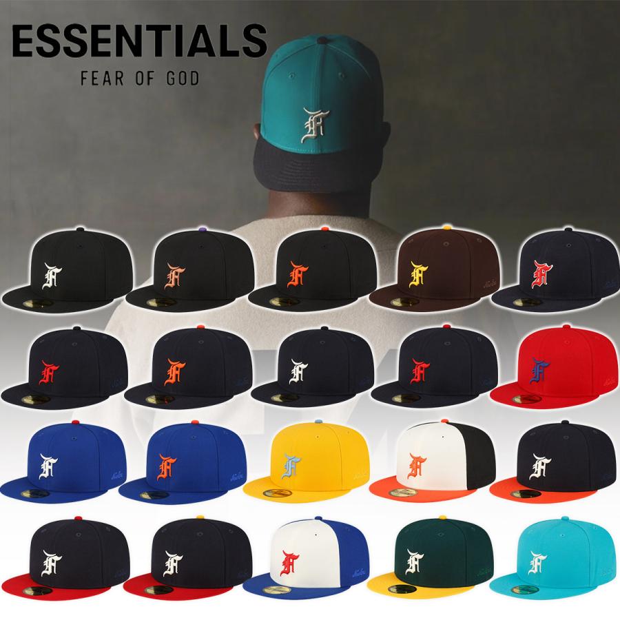 エッセンシャルズ ニューエラ 帽子 キャップ 59FIFTY FEAR OF GOD 