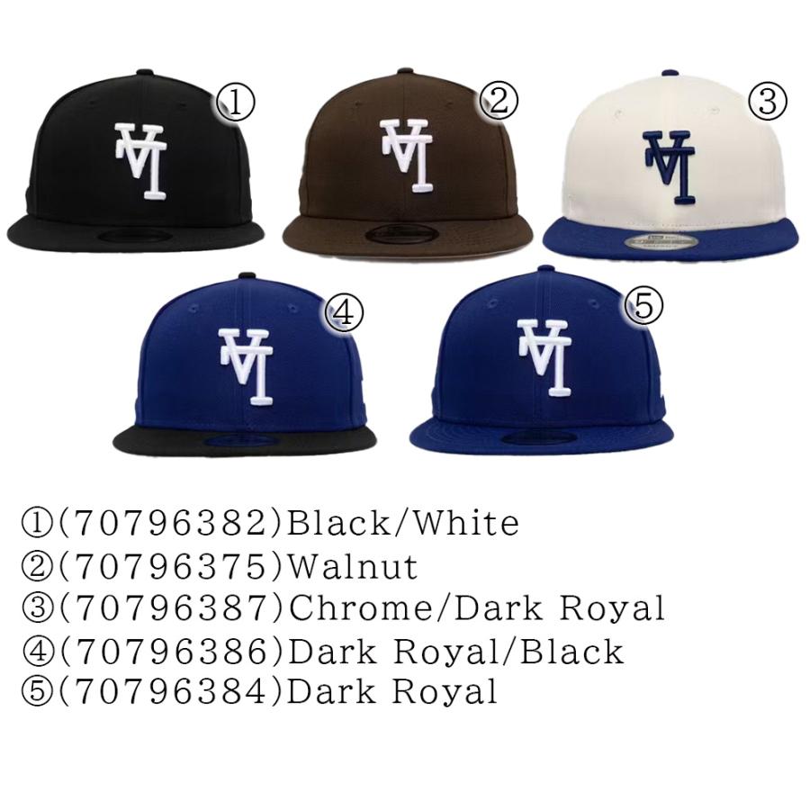 ニューエラ キャップ NEW ERA 帽子 Los Angeles Dodgers ’Upside Down LA Logo’ 9FIFTY Snapback LA メンズ ユニセックス 限定モデル 正規品[帽子]｜ssshop｜02