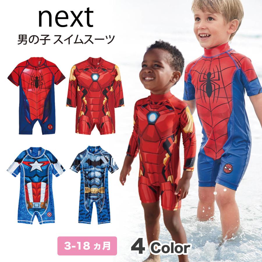 ネクスト ベビー Next 男の子 サンセーフ スイムスーツ スイムウエア 水着 キャラクター ラッシュガード スイムウェア 半袖 スパイダーマン ミッキー トイストー 336 131 S S Shop 通販 Yahoo ショッピング