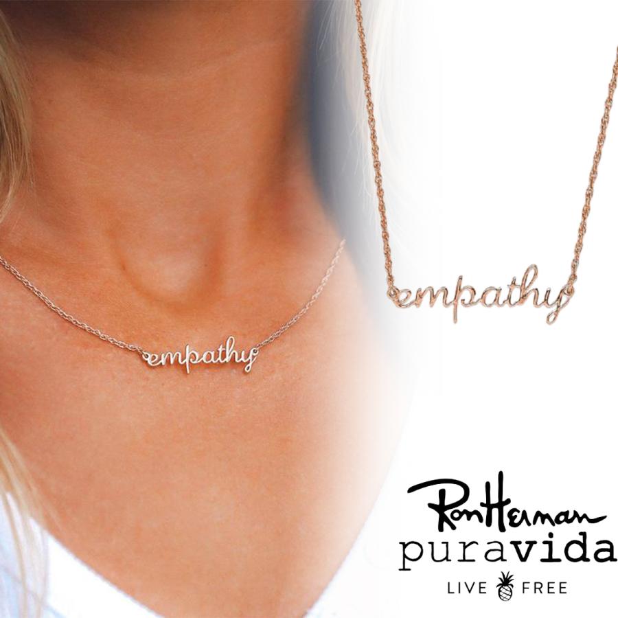 Puravida プラヴィダ ネックレス Empathy Necklace メンズ レディース ユニセックス ロンハーマン プレゼント ペア アクセサリー S S Shop 通販 Yahoo ショッピング