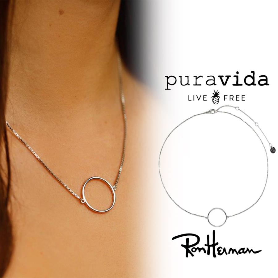 Puravida プラヴィダ ネックレス Circle Choker メンズ レディース ユニセックス ロンハーマン プレゼント ペア アクセサリー S S Shop 通販 Yahoo ショッピング