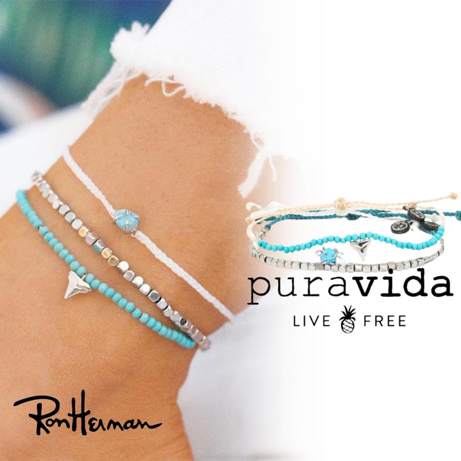 Puravida プラヴィダ アンクレット Turquoise Tides Anklet Pack メンズ レディース ユニセックス アンカー ロンハーマン アクセサリー S S Shop 通販 Yahoo ショッピング