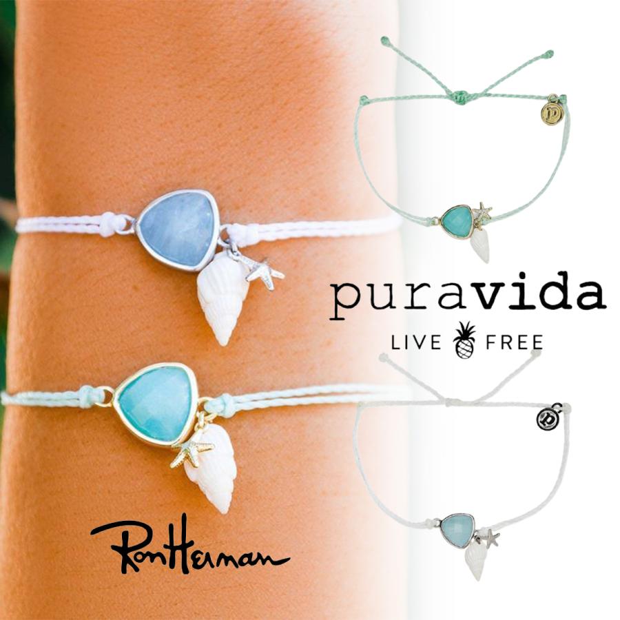 Puravida プラヴィダ ブレスレット Riviera Charms Bracelet メンズ レディース ユニセックス アンカー ロンハーマン アクセサリー S S Shop 通販 Yahoo ショッピング