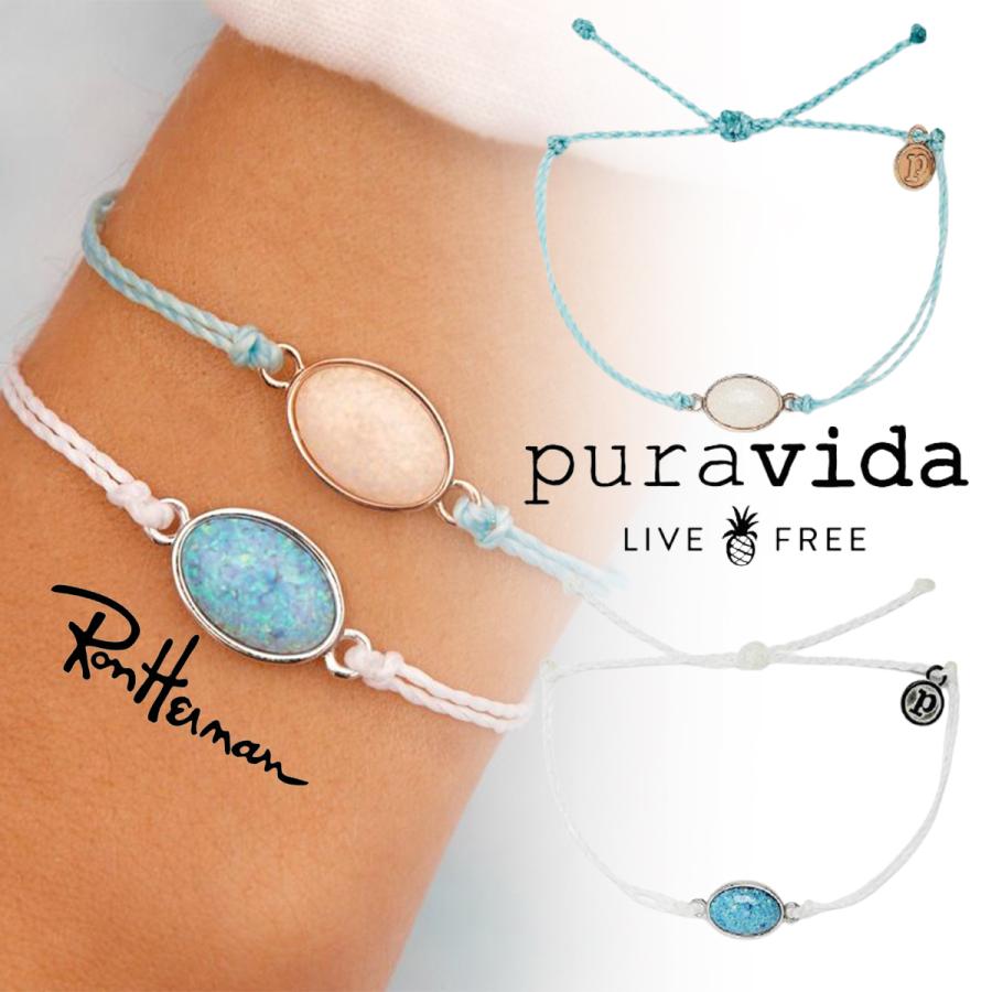 Puravida プラヴィダ ブレスレット Opal Charm メンズ レディース ユニセックス アンカー ロンハーマン アクセサリー S S Shop 通販 Yahoo ショッピング