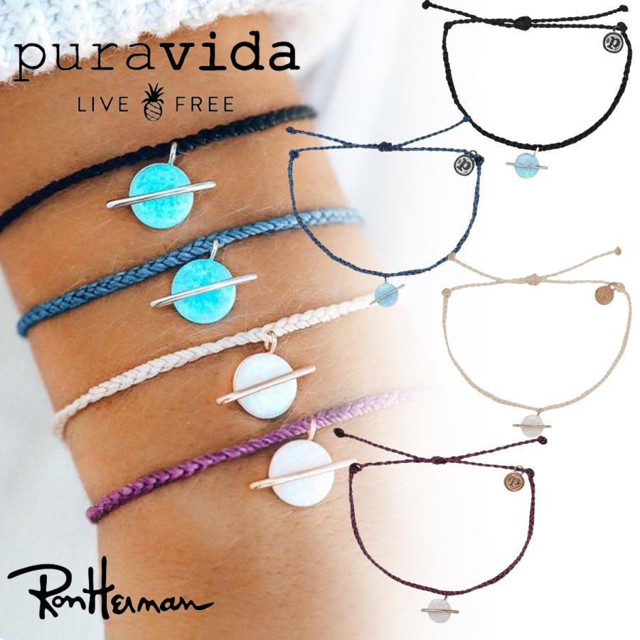 Puravida プラヴィダ ブレスレット Opal Saturn Charm メンズ レディース ユニセックス アンカー ロンハーマン アクセサリー 人気ショップが最安値挑戦