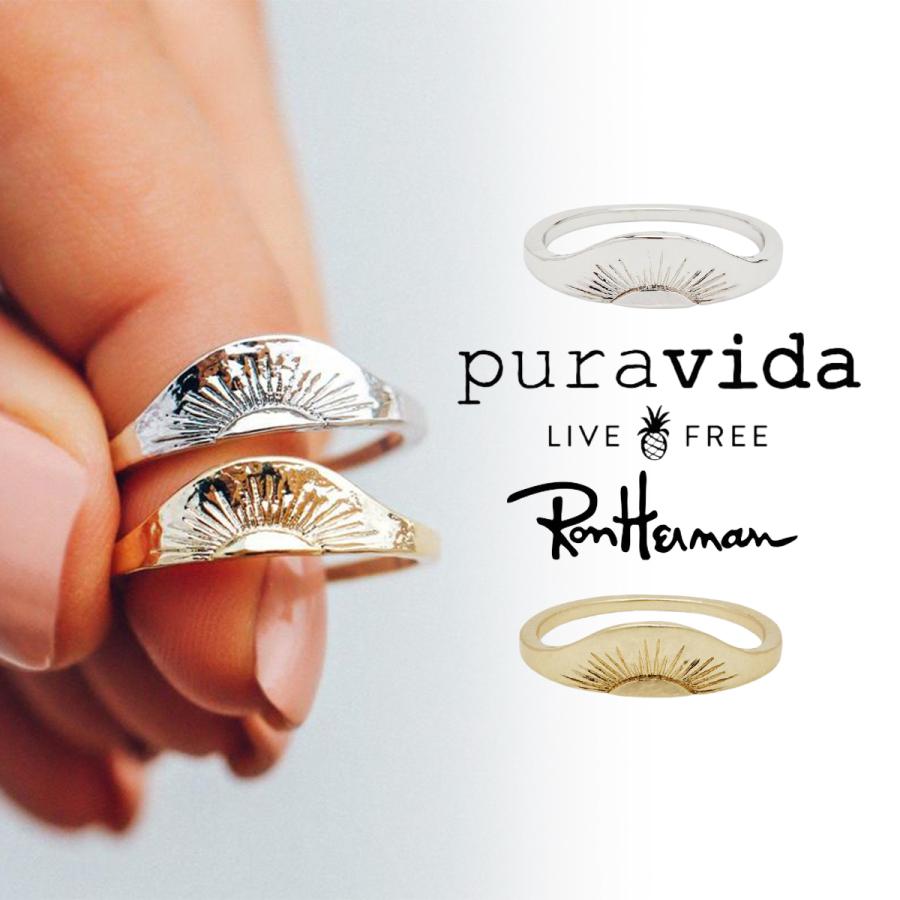 Puravida プラヴィダ Rising Sun Ring 指輪 リング レディース ユニセックス 夏 ロンハーマン アクセサリー S S Shop 通販 Yahoo ショッピング