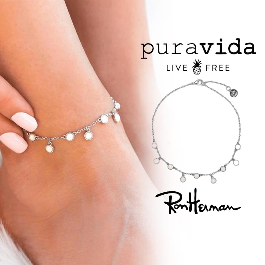 Puravida プラヴィダ アンクレット プラヴィダ Delicate Opal Chain Anklet メンズ レディース ユニセックス ロンハーマン アクセサリー S S Shop 通販 Yahoo ショッピング