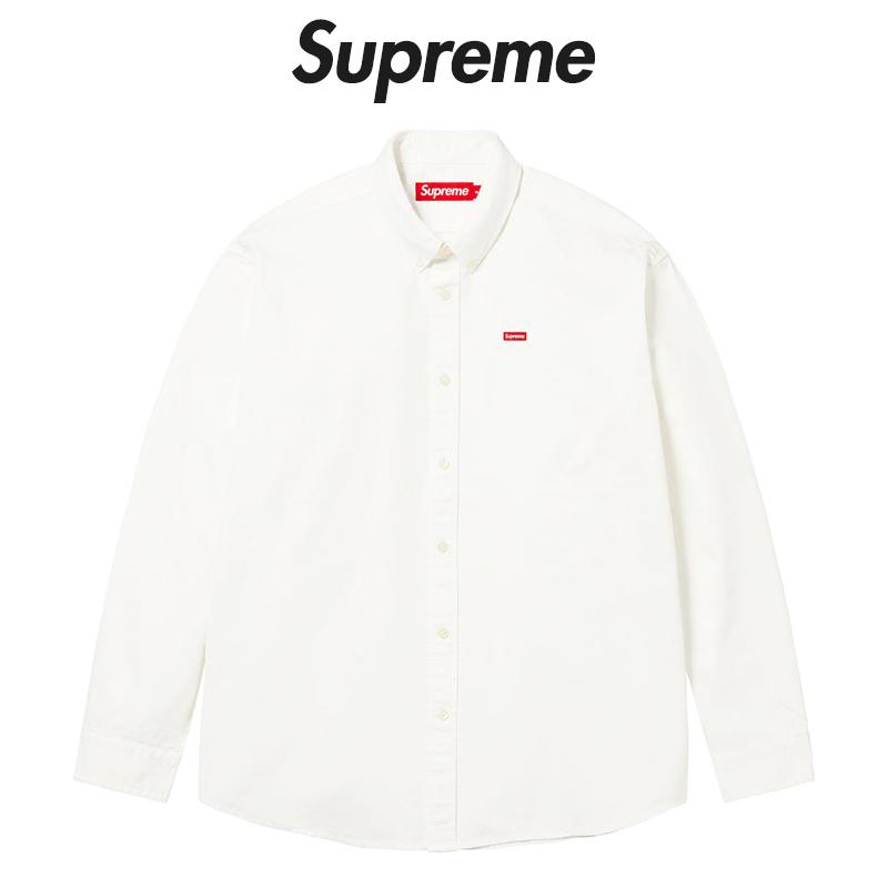 シュプリーム 襟付きシャツ 長袖 Supreme スモールボックスロゴ Small 