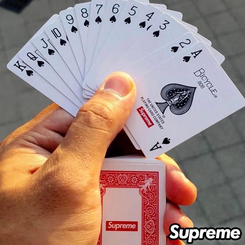 正規品 シュプリーム Supreme トランプ カード ノベルティー Bicycle