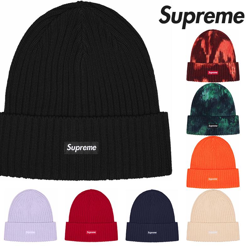 シュプリーム ビーニー Supreme Overdyed Beanie ニット帽 ロゴ メンズ 